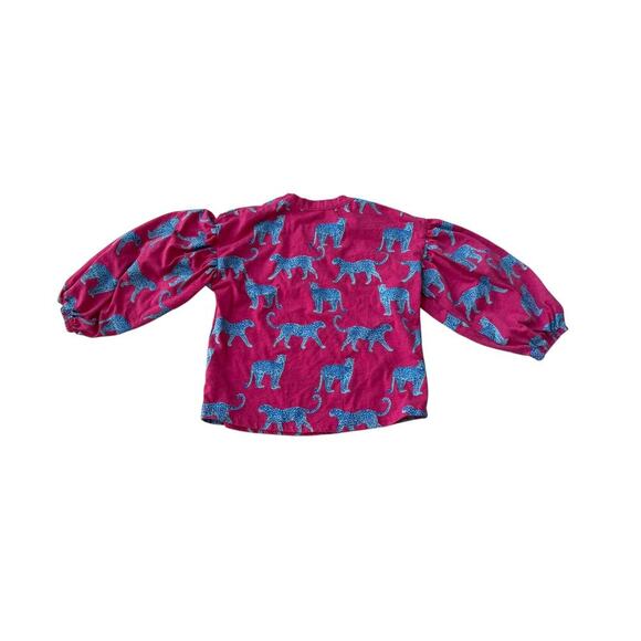 Chaser Girls Pink Leopard Drew Top And Short Set Size 2 - Picture 7 of 12